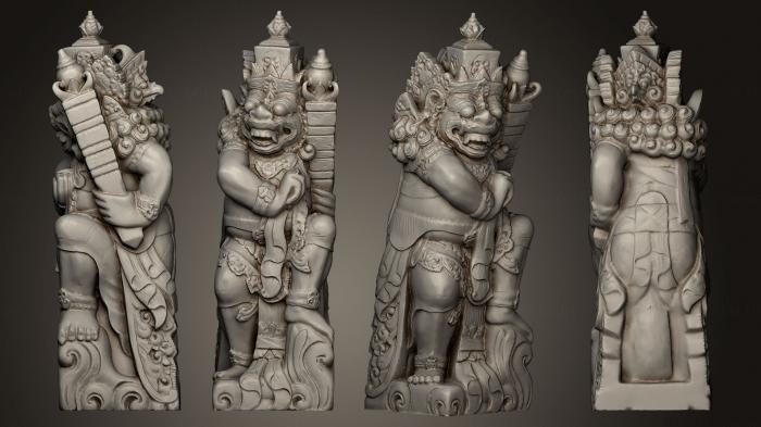 Indian sculptures (STKI_0091) 3D model for CNC machine